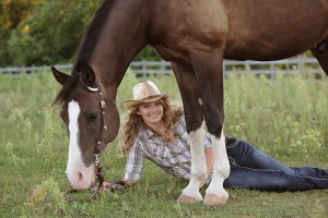 My horse and I, photography by my mom